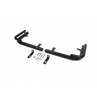 Rear Corner Bars AK003-Double Black (2 pcs, stainless steel) Mercedes Viano 2004-2014 photo 4