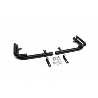 Rear Corner Bars AK003-Double Black (2 pcs, stainless steel) Mercedes Vito W639 2004-2014 photo 2