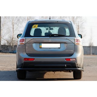 Rear Bar AK004 Black (Stainless Steel) photo 2