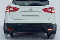 Nissan Qashqai 2014-2021 Rear Bar AK007-1 Black (Stainless Steel) photo 2