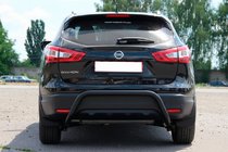 Nissan Qashqai 2014-2021 Rear Bar AK007-1 Black (Stainless Steel) photo 5