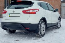 Nissan Qashqai 2014-2021 Rear Bar AK007-1 Black (Stainless Steel) photo 1