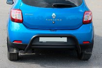 Renault Sandero 2013-2022 Rear Bar AK007 Black (Stainless Steel) photo 5