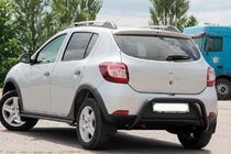 Renault Sandero 2013-2022 Rear Bar AK007 Black (Stainless Steel) photo 3
