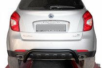 SsangYong Korando 2010-2019 Rear Bar AK007 Black (Stainless Steel) photo 1