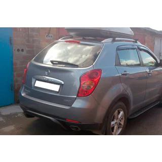 Rear Bar AK007 Black (Stainless Steel) SsangYong Korando 2010-2019 photo 2