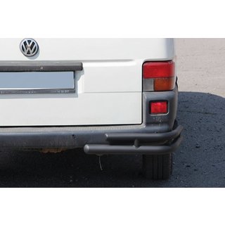 Rear Double Corner Bars AK003-Double Black (2 pcs, stainless steel) Volkswagen T4 Caravelle/Multivan 1990–2003 photo 3