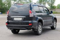 Toyota Land Cruiser Prado 120 2002-2009 Rear Guard AK008 Black photo 1