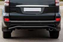 Toyota Land Cruiser Prado 120 2002-2009 Rear Guard AK008 Black photo 3