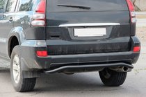 Toyota Land Cruiser Prado 120 2002-2009 Rear Guard AK008 Black photo 4