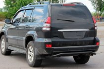 Toyota Land Cruiser Prado 120 2002-2009 Rear Guard AK008 Black photo 5