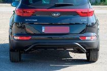 Kia Sportage 2015-2021 Rear Guard AK007 Black (Stainless Steel) photo 2