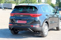 Kia Sportage 2015-2021 Rear Guard AK007 Black (Stainless Steel) photo 1