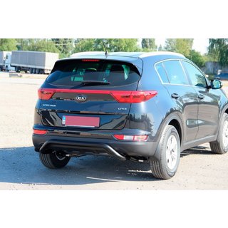 Rear Guard AK007 Black (Stainless Steel) Kia Sportage 2015-2021 photo 1