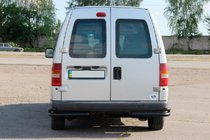 Citroen Jumpy 1996-2007 Rear Double Corner Bars AK003 Double Black (Stainless Steel) photo 3