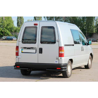 Rear Double Corner Bars AK003 Double Black (Stainless Steel) photo 2
