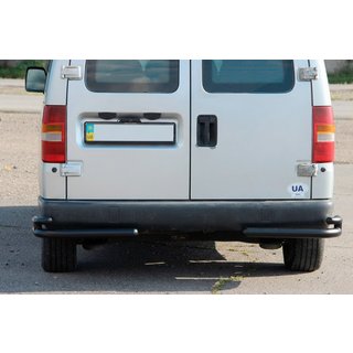 Rear Double Corner Bars AK003 Double Black (Stainless Steel) photo 1