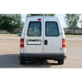 Rear Double Corner Bars AK003 Double Black (Stainless Steel) photo 3