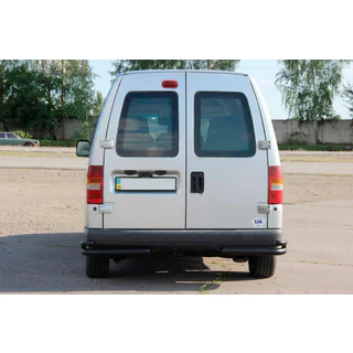 Rear Double Corner Bars AK003 Double Black (Stainless Steel) photo 3