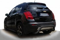 Chevrolet Trax 2012-2023 Rear Bar AK007 Black (Stainless Steel) photo 1