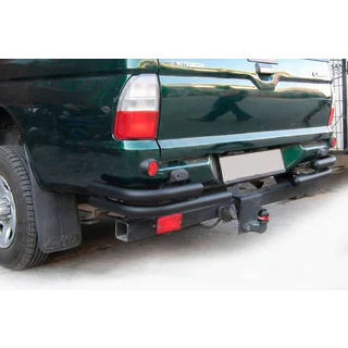 Rear Corner Bars AK003-Double Black (2 pcs, stainless steel)