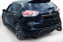 Nissan X-trail T32/Rogue 2014-2021 Rear Guard AK007 Black (Stainless Steel) photo 1