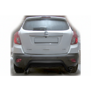 Rear Bar AK007-2 Black (Stainless Steel)