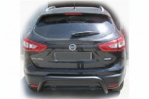 Nissan Qashqai 2014-2021 Rear Bar AK007-2 Black (Stainless Steel) photo 1