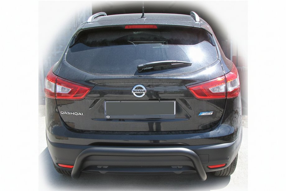 Nissan Qashqai 2014-2021 Rear Bar AK007-2 Black (Stainless Steel) Image