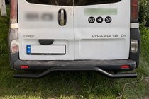 Nissan Primastar 2002-2014 Rear Guard AK006 Black (Stainless Steel) photo 4