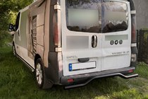 Opel Vivaro 2001–2015 Rear Guard AK006 Black (Stainless Steel) photo 3