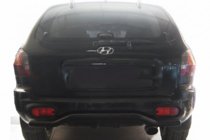 Hyundai Santa Fe 1 2000-2006 Rear Bar AK004 Black (Stainless Steel) photo 1
