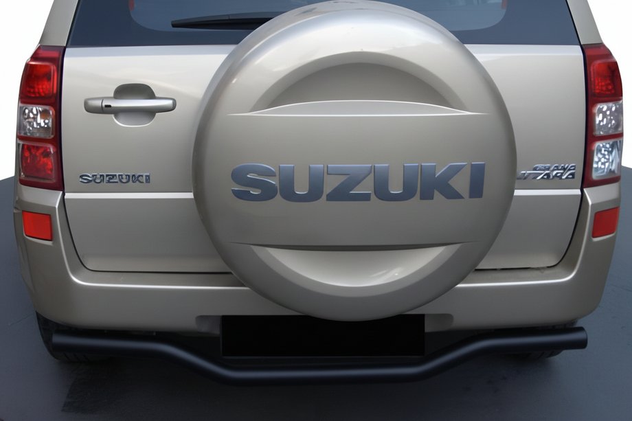 Suzuki Grand Vitara 2005-2017 Rear Guard AK005-1 Black (Stainless Steel) Image
