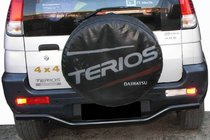 Daihatsu Terios 2003-2005 Rear Bar AK007 Black (Stainless Steel) photo 1