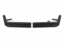 Toyota Land Cruiser Prado 120 2002-2009 Rear Double Bars AK003-2 Black (2 pcs, Stainless Steel) photo 5