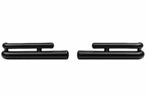Toyota Land Cruiser Prado 120 2002-2009 Rear Double Bars AK003-2 Black (2 pcs, Stainless Steel) photo 6