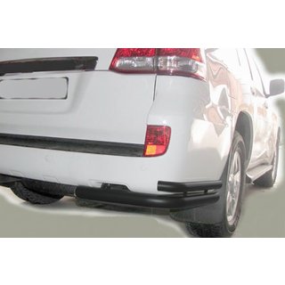 Rear Corner Bars AK003-Double Black (2 pcs, stainless steel) Toyota Land Cruiser 200 2007-2021