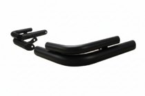 Chery Tiggo 3 2005- Rear Double Corner Bars AK003-double Black (2 pcs, Stainless Steel) photo 2