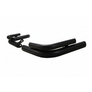 Rear Double Corner Bars AK003-double Black (2 pcs, Stainless Steel) Chery Tiggo 3 2005- photo 2