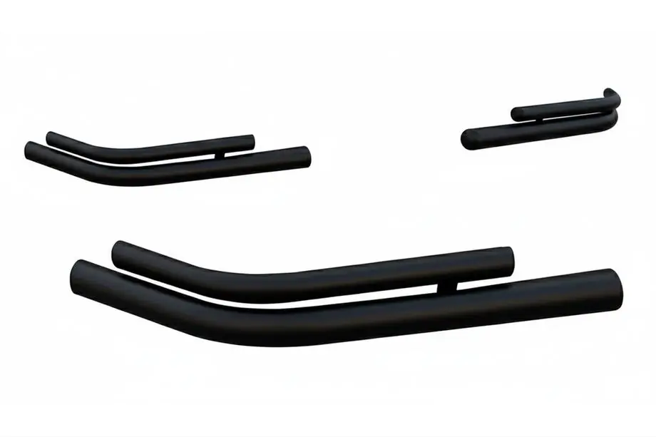 Jeep Grand Cherokee WK 2004-2010 Rear Double Corner Bars AK003-double Black (2 pcs, Stainless Steel) Photo 1