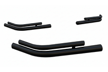 Mercedes Vito W638 1996-2003 Rear Double Corner Bars AK003-double Black (2 pcs, Stainless Steel) photo 1