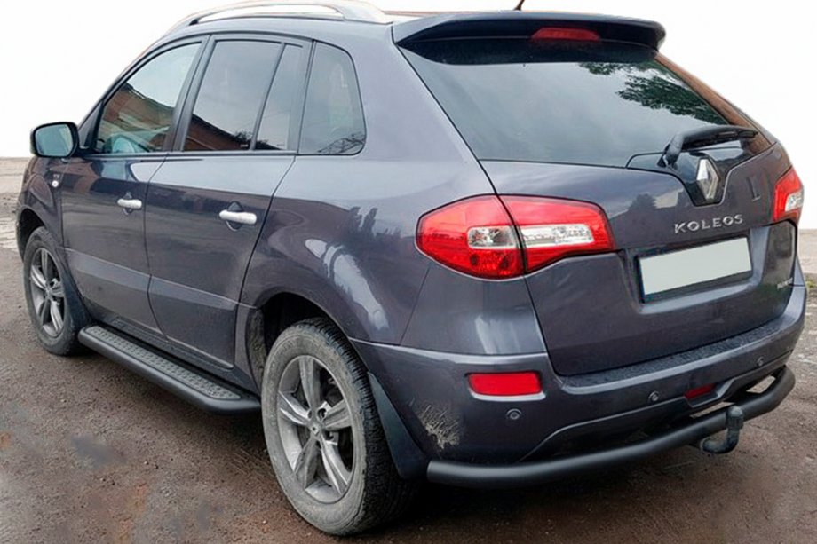 Renault Koleos 2008-2016 Rear Bar AK002-1 Black (Stainless Steel) Image