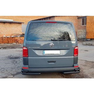 Rear Corner Bars AK003-Double Black (2 pcs, stainless steel) photo 3