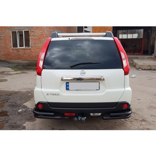 Rear Corner Bars AK003-Double Black (2 pcs, stainless steel) photo 2