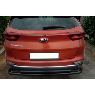 Rear Guard AK002-2 Black (Stainless Steel) Kia Sportage 2015-2021 photo 1