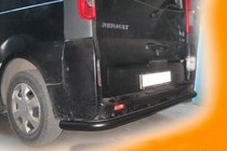 Opel Vivaro 2001–2015 Rear Guard AK005 Black (Stainless Steel) photo 2