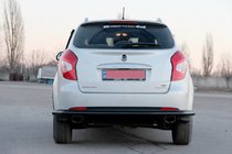 SsangYong Korando 2010-2019 Rear Bar AK005 Black (Stainless Steel) photo 2