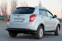 SsangYong Korando 2010-2019 Rear Bar AK005 Black (Stainless Steel) photo 4