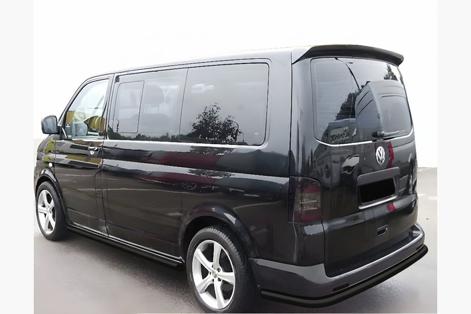 Volkswagen T5 Transporter 2003-2010 Rear Corner Bar AK005 Black (Stainless Steel) Image
