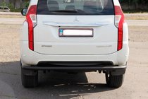 Mitsubishi Pajero Sport 2015- Rear Guard AK005 Black (Stainless Steel) photo 4